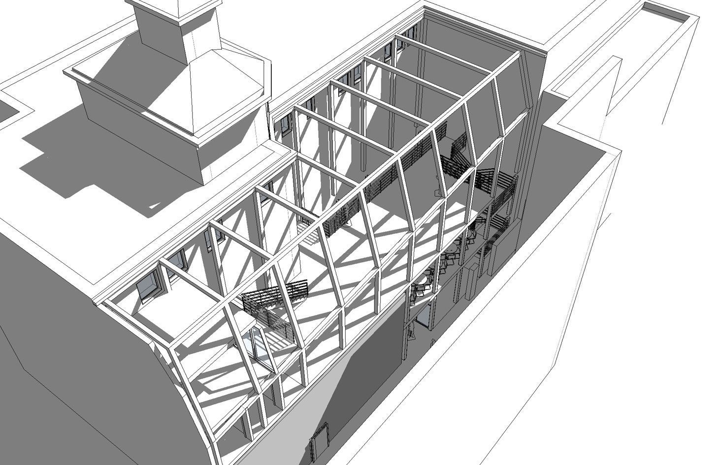 Widok na salę domu handlowego w Sopocie